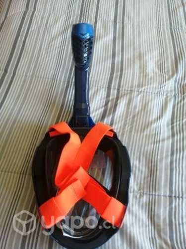 Mascara de snorkel de cara completa L/XL