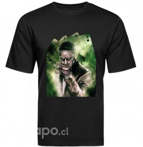 Polera estampada Joker Guasón diseños hombre Mujer