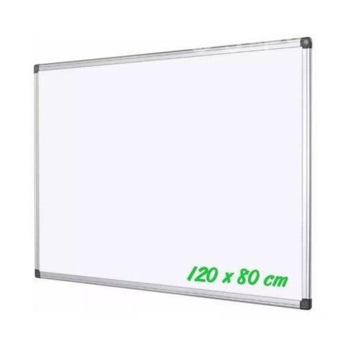 Pizarra acrílica magnética blanca 120x80 cm.