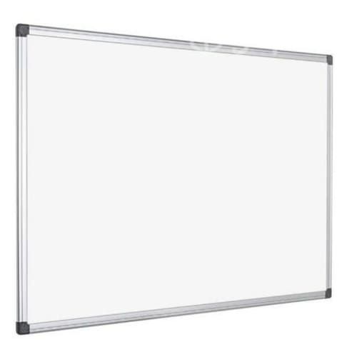 Pizarra acrílica magnética blanca 120x80 cm.