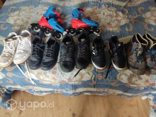 Ropa y zapatos distintas tallas y marcas