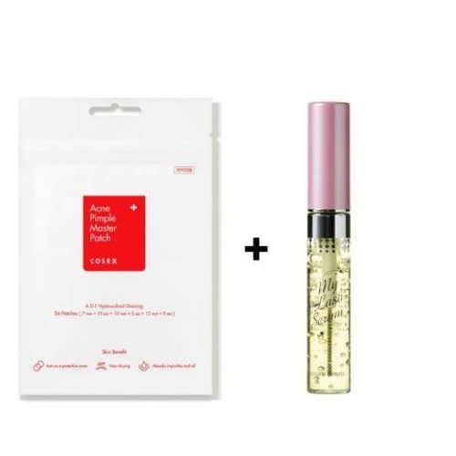 Parches para acné + Sérum de pestañas
