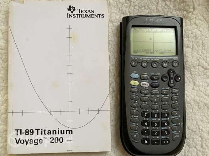 Calculadora TI 89 Titanium