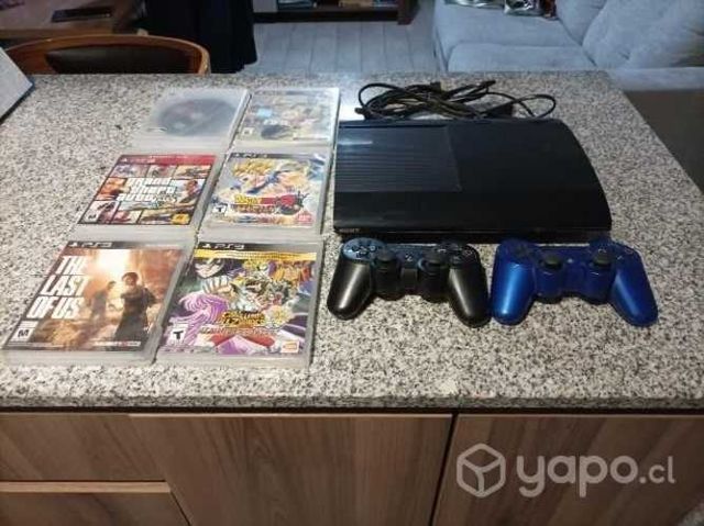 Ps3 +6 juegos +2 joystick