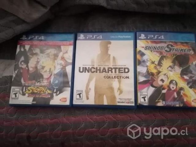 Naruto, uncharted ps4