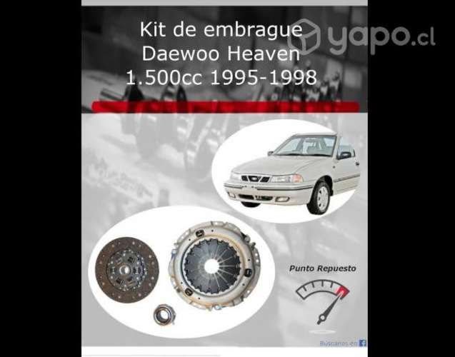 Kit de embrague Daewoo Heaven 1995-1998