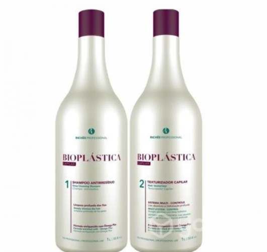 Kit 1 Lt Alisado Bioplastica Richée Professional