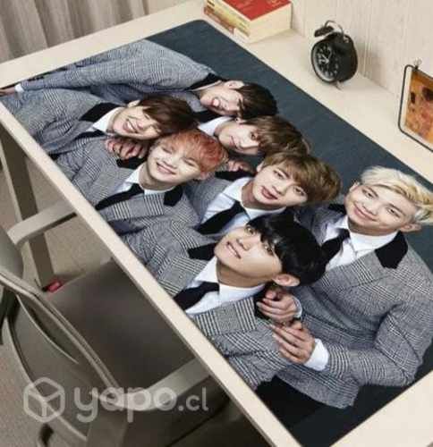 Mousepad diseño BTS tamaño XL