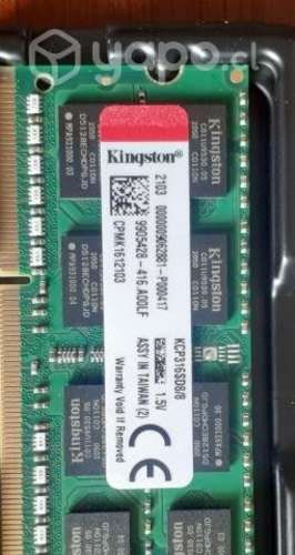 Memoria Ram 8GB Kingston