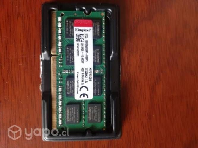 Memoria Ram 8GB Kingston