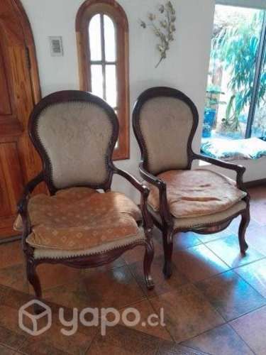 Sitiales madera caoba