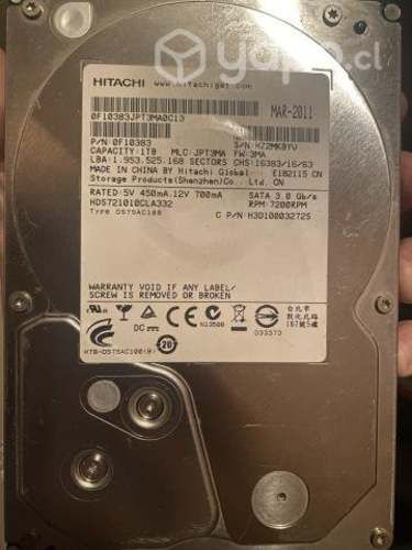 Disco duro 1 TB Hitachi