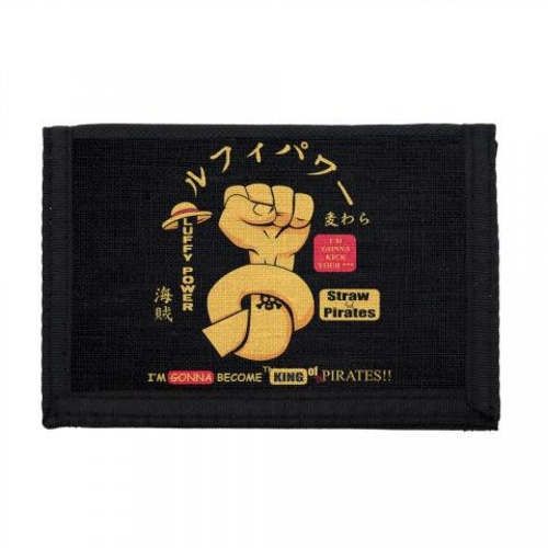 Billetera Nylon Lufy Goma One Piece Anime