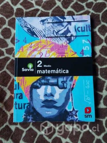 Libro Savia Matemática 2 Medio
