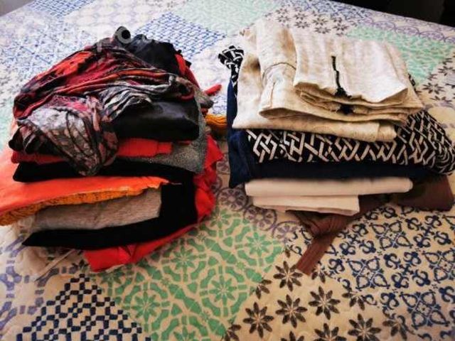 Lote de ropa usada en buen estado