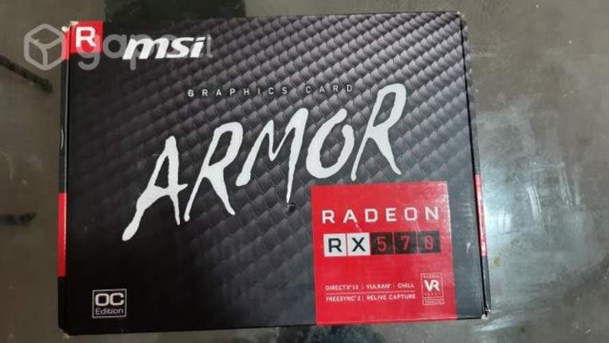 Tarjeta Gráfica RX 570 4GB