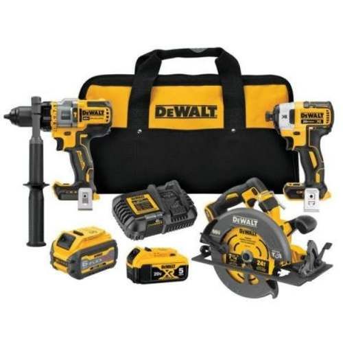 Set 3 Herramientas Dewalt Flexvolt DCK399P1T1