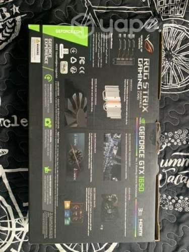 Tarjeta Grafica 1650 4 meses de uso