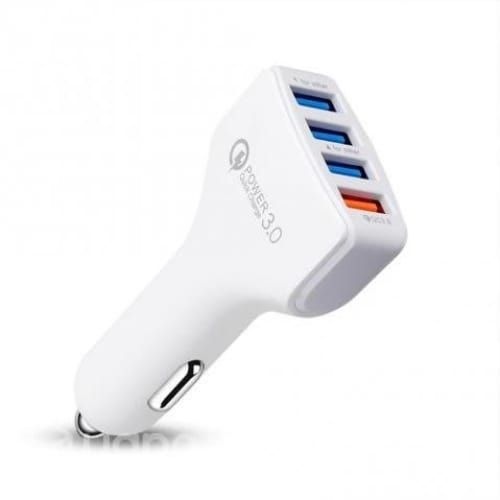 Cargador De Celular Auto 4 USB 3.1 A Carga Rapida