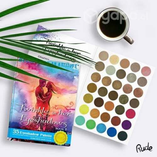 Paletas sombras book rude
