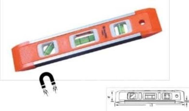 Nivel torpedo 9 pulgadas - harden