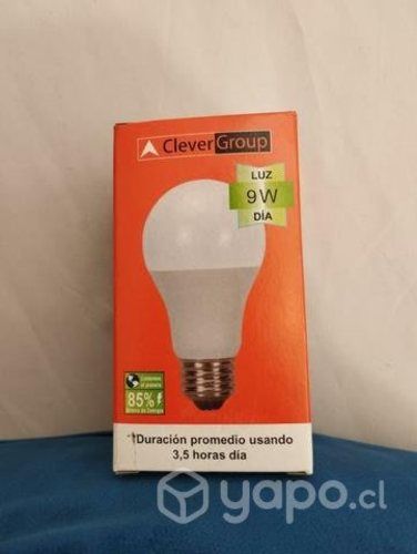 Ampolleta LED 100 a 220 vac 9w