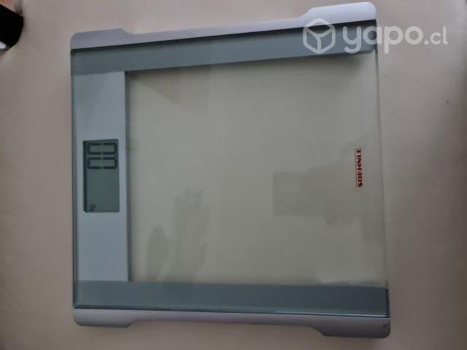 Balanza soehnle transparente con gris
