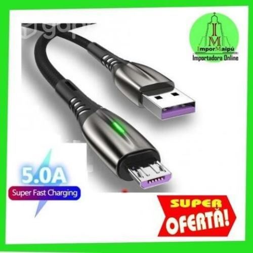 Cable Carga Rápida Celular 5.1 A USB a Micro Usb 1