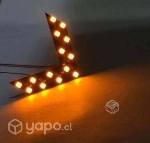 2 Luces Led Intermitentes Para Espejos Retrovisor