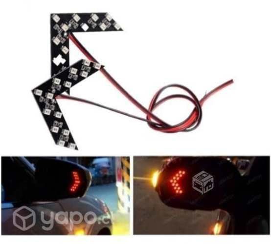 2 Luces Led Intermitentes Para Espejos Retrovisor