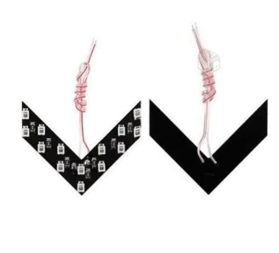 2 Luces Led Intermitentes Para Espejos Retrovisor