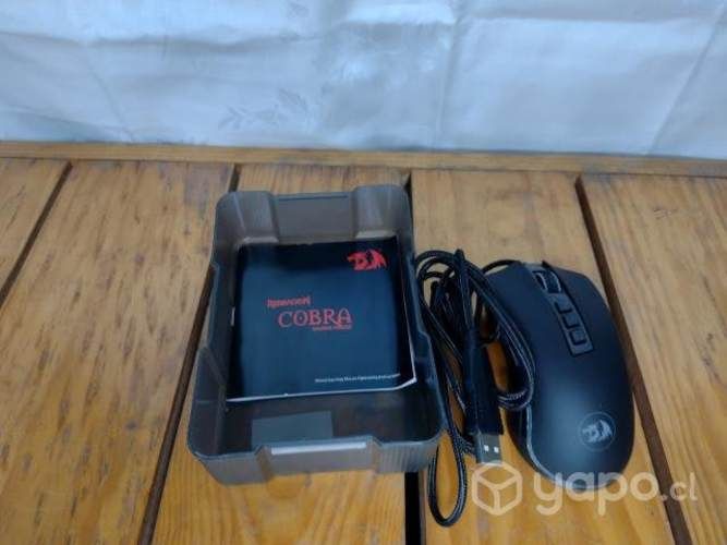 Mouse gamer redragon cobra m711 negro rgb.