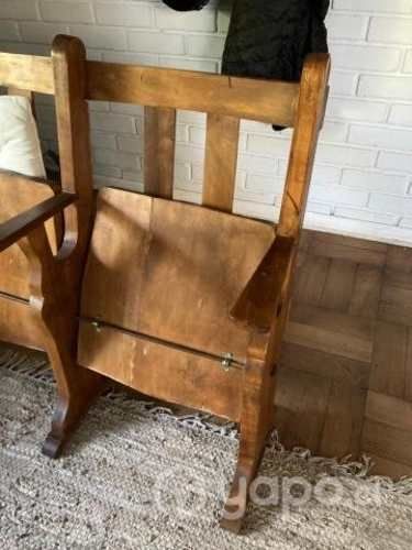 Butaca de 3 asientos con cojines - antiguedad