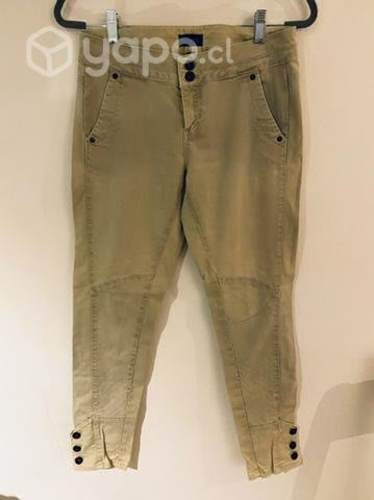 Jeans verde grisáceo Topshop