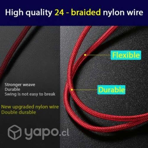 Cable Carga Rápida Celular 3 en 1 Android Samsung