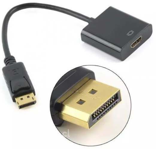 Adaptador displayport a hdmi 20cm