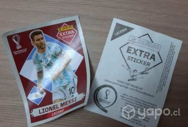 Lámina Extra Leonel Messi