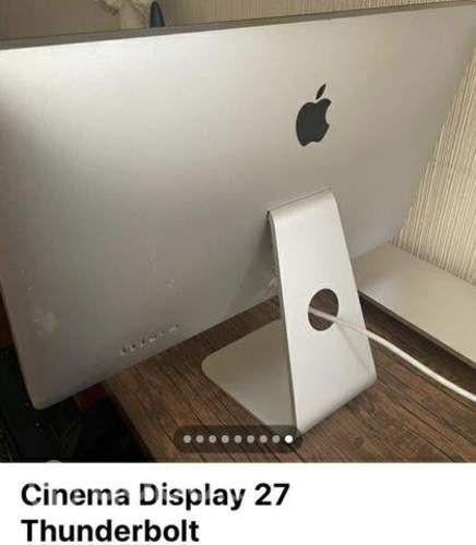 Pantalla cinema apple thunderbolt 27
