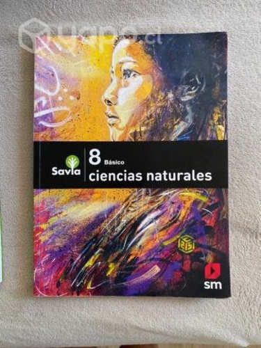 Libro Ciencias Naturales 8vo básico. Savia SM