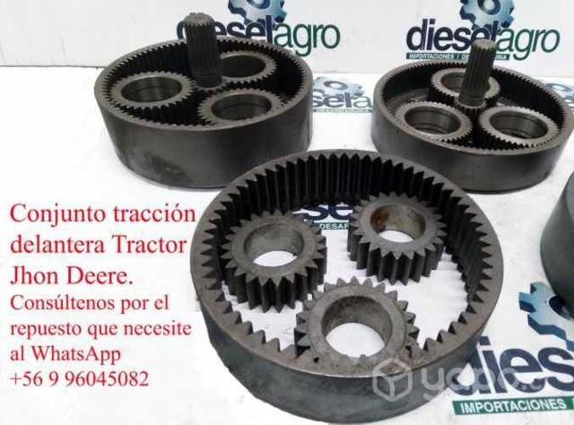 Conjunto tracción delantera Tractor Jhon Deere