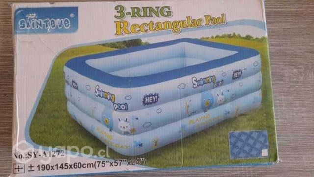 Piscina Inflable Rectangular 190x145x60cm