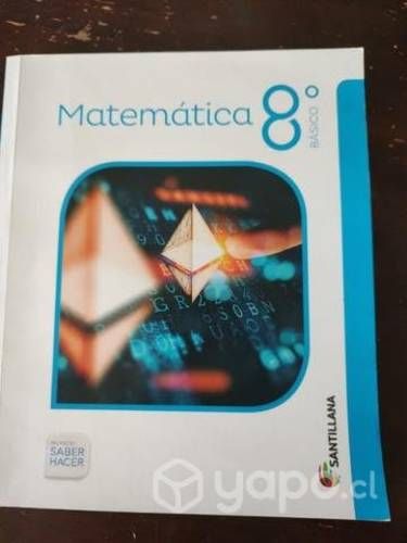 Libro de matemáticas 8°año saber hacer