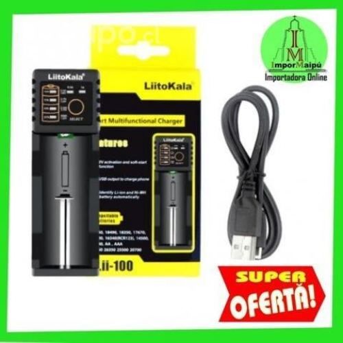 Cargador Baterías Inteligente Multiple 18650 Pilas