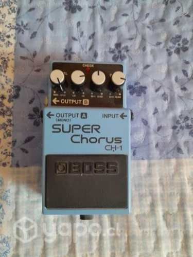 Pedal marca boss modelo super chorus ch-1