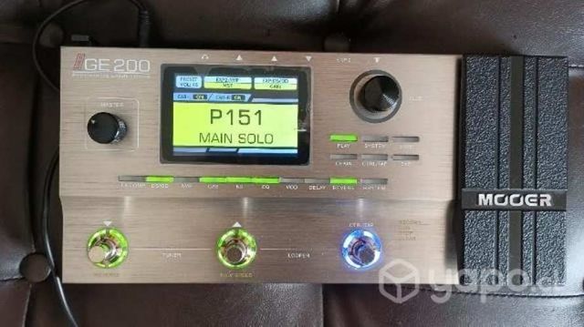 Multiefectos mooer g200 impecable