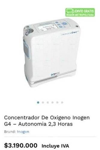 Concentrador de Oxígeno Inogen G4