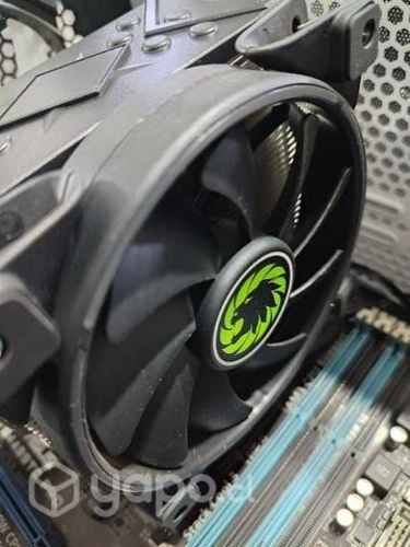 Gabinete ATX rgb con fuente de poder de 650 watt