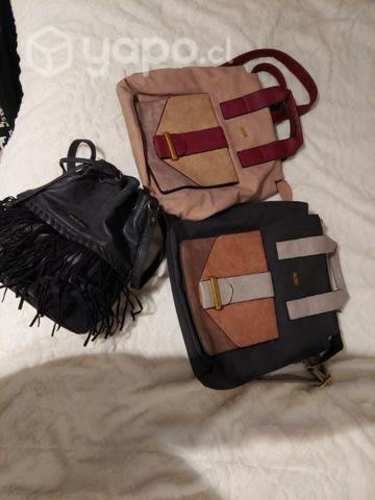 Mochilas y cartera secret