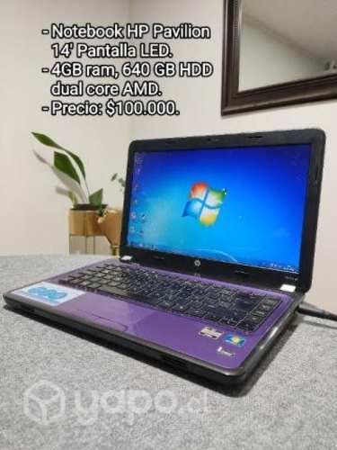 Notebook HP Pavilion