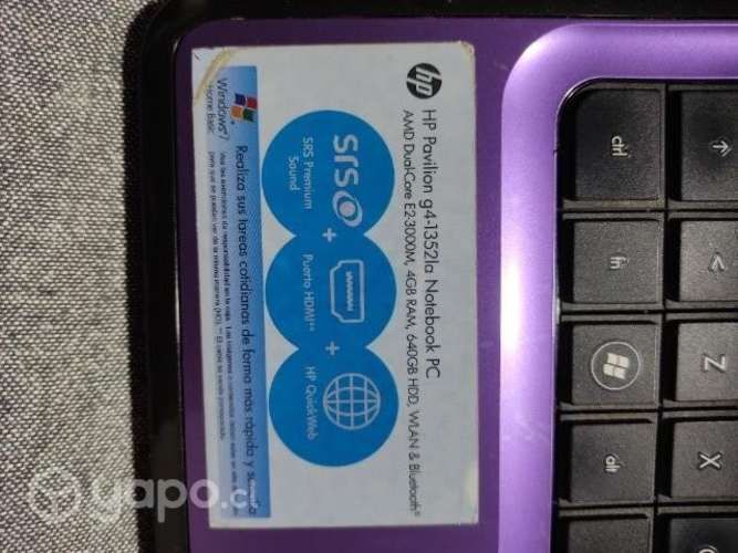 Notebook HP Pavilion